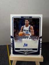 2024-25 Panini Donruss Optic - Signature Series Jazian Gortman, Jazian...