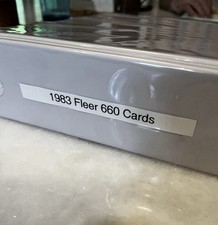 1983 Fleer Baseball Complete Set 660 Cards • Cal Ripken Jr. • Tony Gwynn • MLB