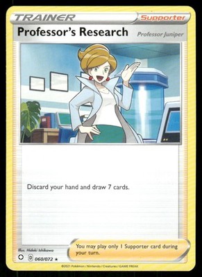 2021 Sword & Shield - Shining Fates Professor s Research Rare #60