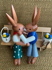 Hasenbank Osterhasen ESCO  Erzgebirge Rarität