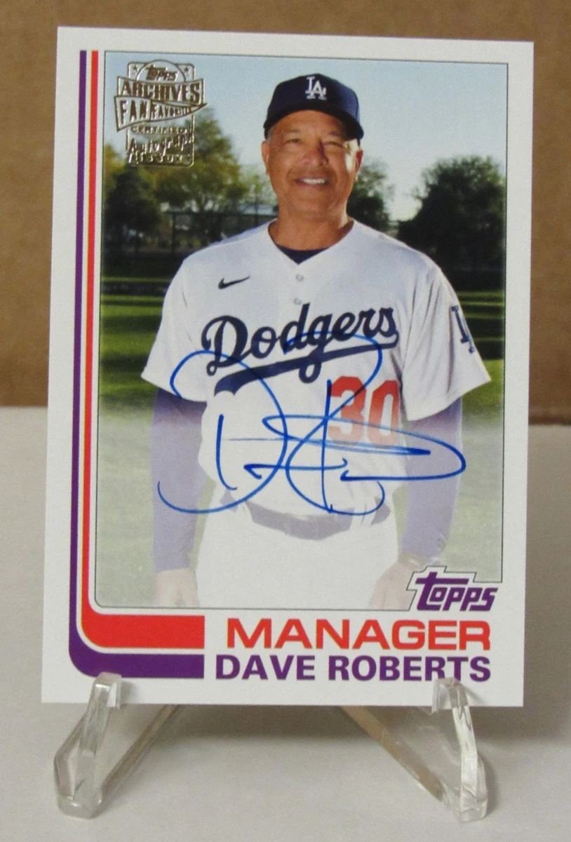 Dave Roberts Baseball Sports Trading Cards & Accessories