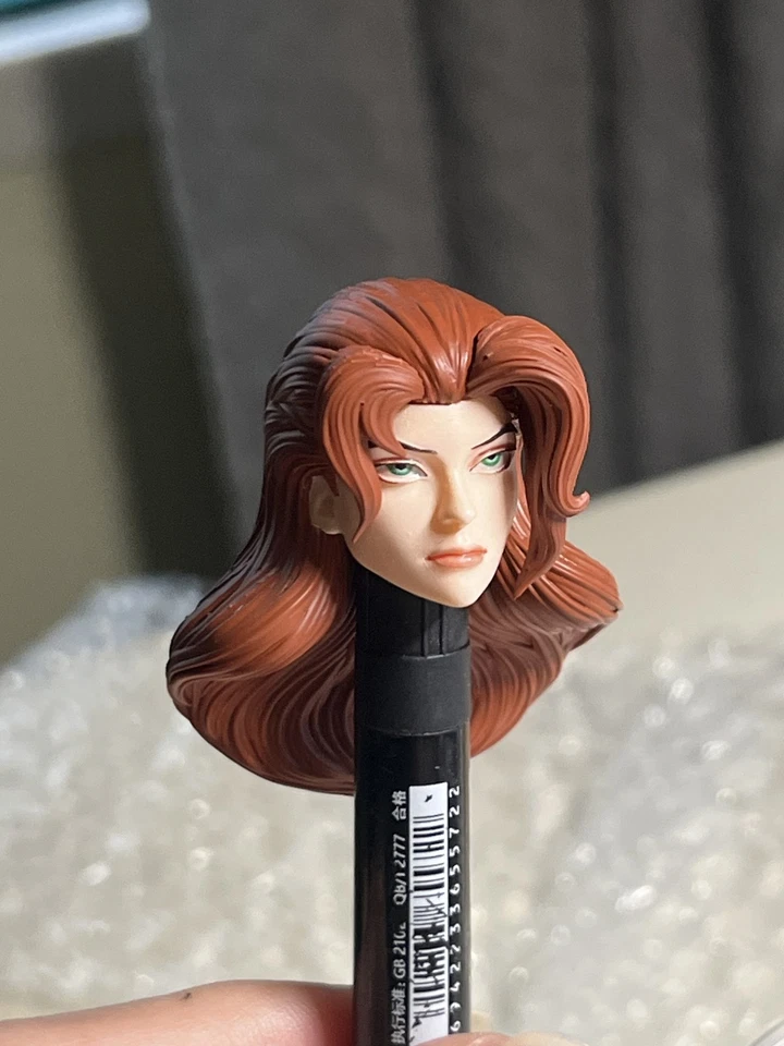 1/12 Handmade Painted Hawkgirl Head Carved Fit For 6'' ML Action Figure - Image 4 of 4