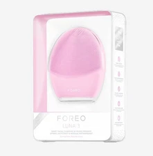FOREO LUNA 3 Facial Cleansing & Firming Massage Device + Foaming Cleanser