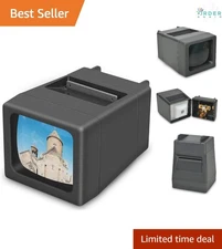 35mm Slide Viewer LED Portable Projector for Photos Film Negatives USB