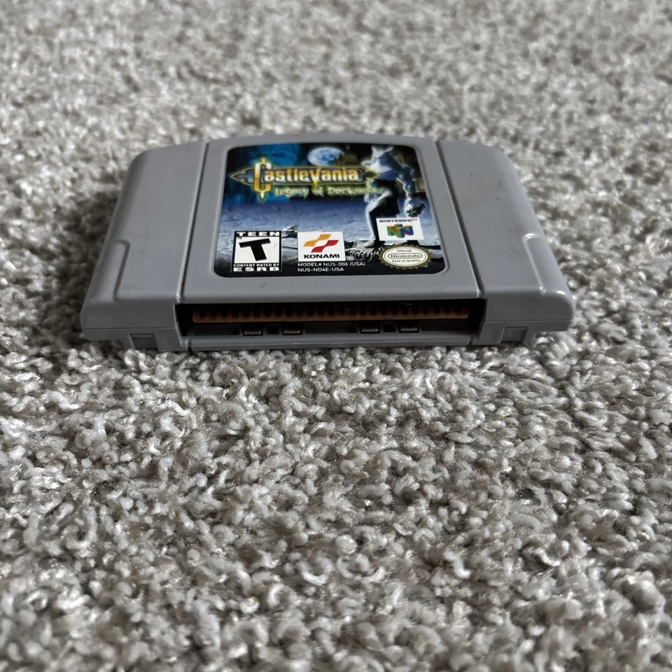 Castlevania: Legacy of Darkness (Nintendo 64 N64) Tested Authentic Good Shape - Image 4 of 4