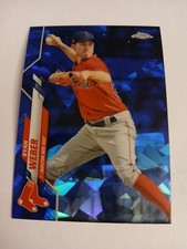 2020 Topps Chrome Update Sapphire #U-127 Ryan Weber Boston Red Sox