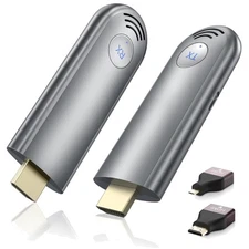 Compact Wireless HDMI Receiver & Transmitter for High-Quality Video Streaming