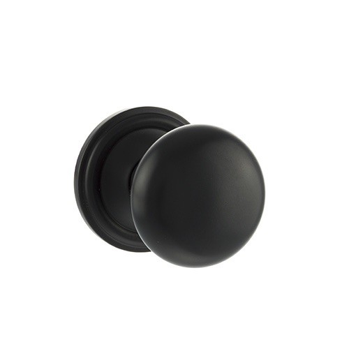 Matt Black Mortice Door Knobs Concealed Fix Solid Brass Old English 