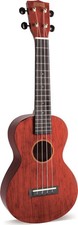 Hano Concert Ukulele Transparent Wine Red