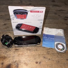 Sony PSP 3003 PB (Piano Black) Console + Boxed + Charger + Game - A Condition