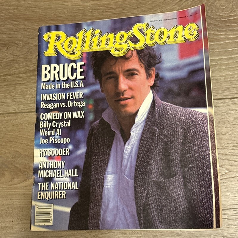 Rolling Stone Magazine #458 1985 Springsteen. RY COODER. Weird Al Yankovic