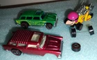 Hot Wheels Redline Farbs Myles Ahead + Classic Nomad (wheels issues) + Alive '55