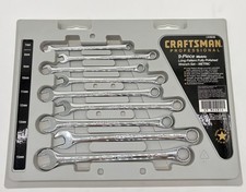 Nos Craftsman Professional Metric Wrench Set 9 Pc Long Pattern Usa Nos Craftsman Professional Metric Wrench Set 9 Pc Long Pattern Usa