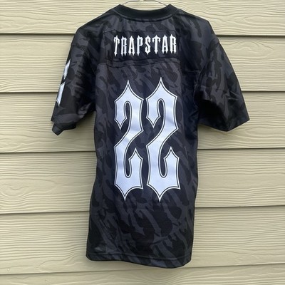 Trapstar #22 NFL Jersey Mitchell & Ness Cut & Sew Art Applique Streetwear Men S