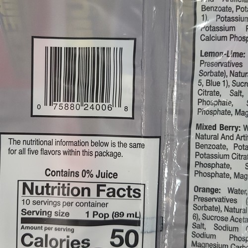 SQWINCHER Sqweeze Squeeze Electrolyte Freezer Pops, 3 oz, 30 count (3x10 Packs) - Picture 8 of 12