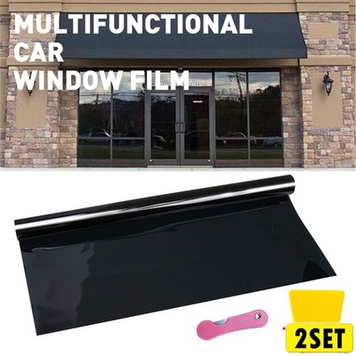 2Set 3M Roll Uncut Window Film Tint VLT 0.05 20'' x 10ft Car Feet Home Glass Offi