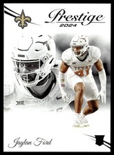 2024 Panini Prestige Jaylan Ford Rookie New Orleans Saints #367