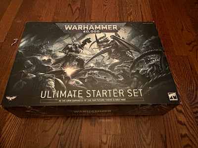 Warhammer 40K Ultimate Starter Set 10th Edition 40-05 Open Box Complete NOS
