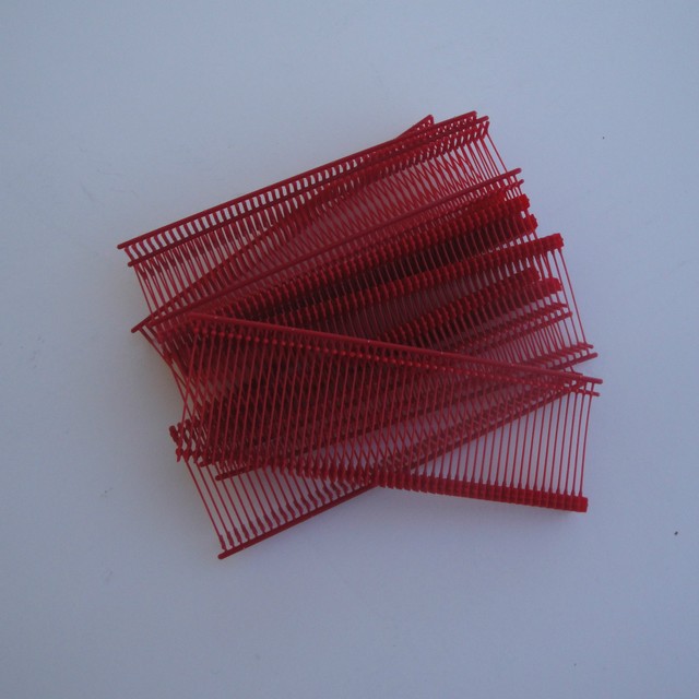 1" RED Regular Tag gun Fasteners, Barbs, Pins 5,000 per box 25mm eBay
