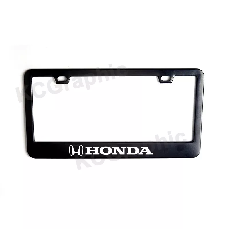 Honda fit license plate frame deals