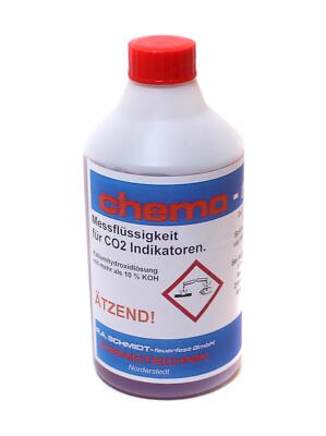 R.A. SCHMIDT Chemo CO2-Messflüssigkeit Rot 0-20% 500ml
