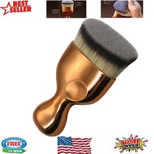 Rose Gold Kabuki Self Tanning Brush Flawless Tan Applicator for All Skin Types