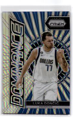 2023-24 Panini Prizm #2 Luka Doncic Dominance Prizms Silver | eBay