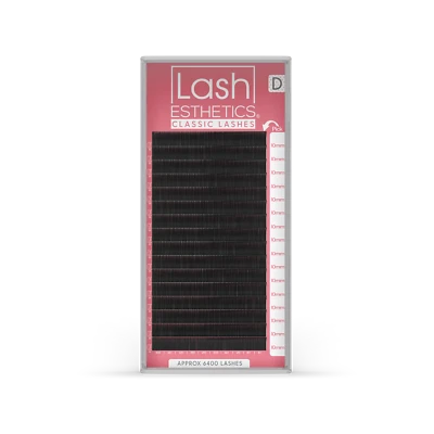 Lash Esthetics Classic Lashes - Individual Eyelash Extensions 16 Lines