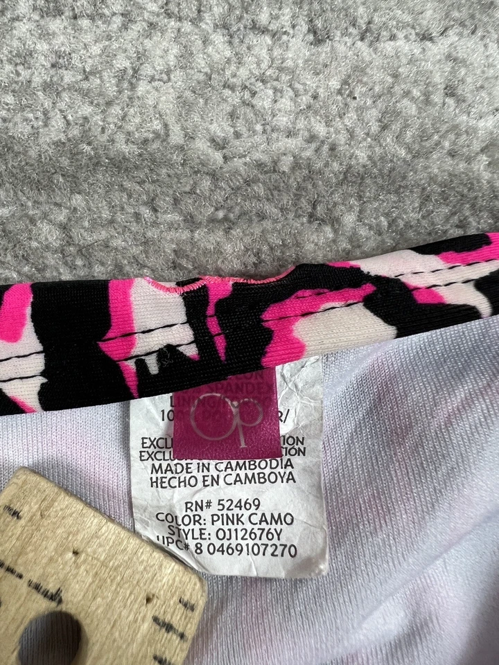 Ocean Pacific Bikini Bottom Juniors 15-17 Multicolor Animal Print Swimsuit - Image 4 of 4