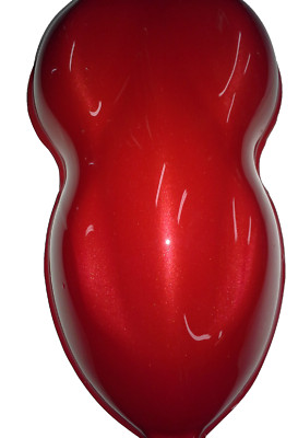 # 1642 High Gloss Red Pearl Single Stage Acrylic Enamel Paint Gallon Kit