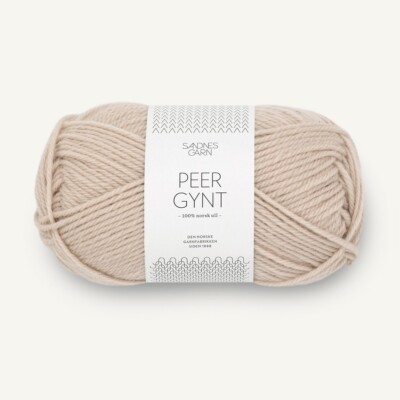 PEER GYNT von SANDNES GARN - MARSIPAN (2321) - 50 g / ca. 91 m Wolle