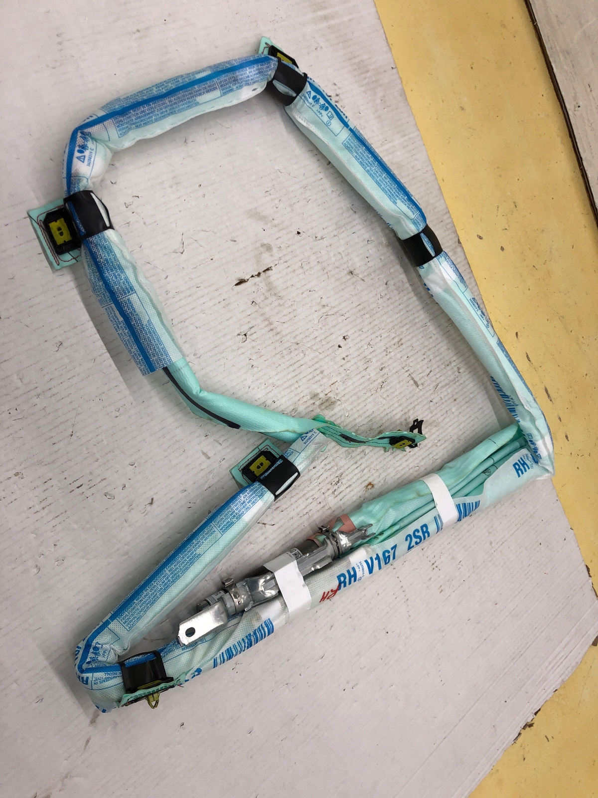 2020-2024 MERCEDES GLE350 OEM V167 RIGHT ROOF CURTAIN AIR SRS BAG