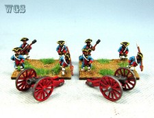 15mm SYW Seven Years War painted Hanoverian Artillery and 12lb Cannon HC2