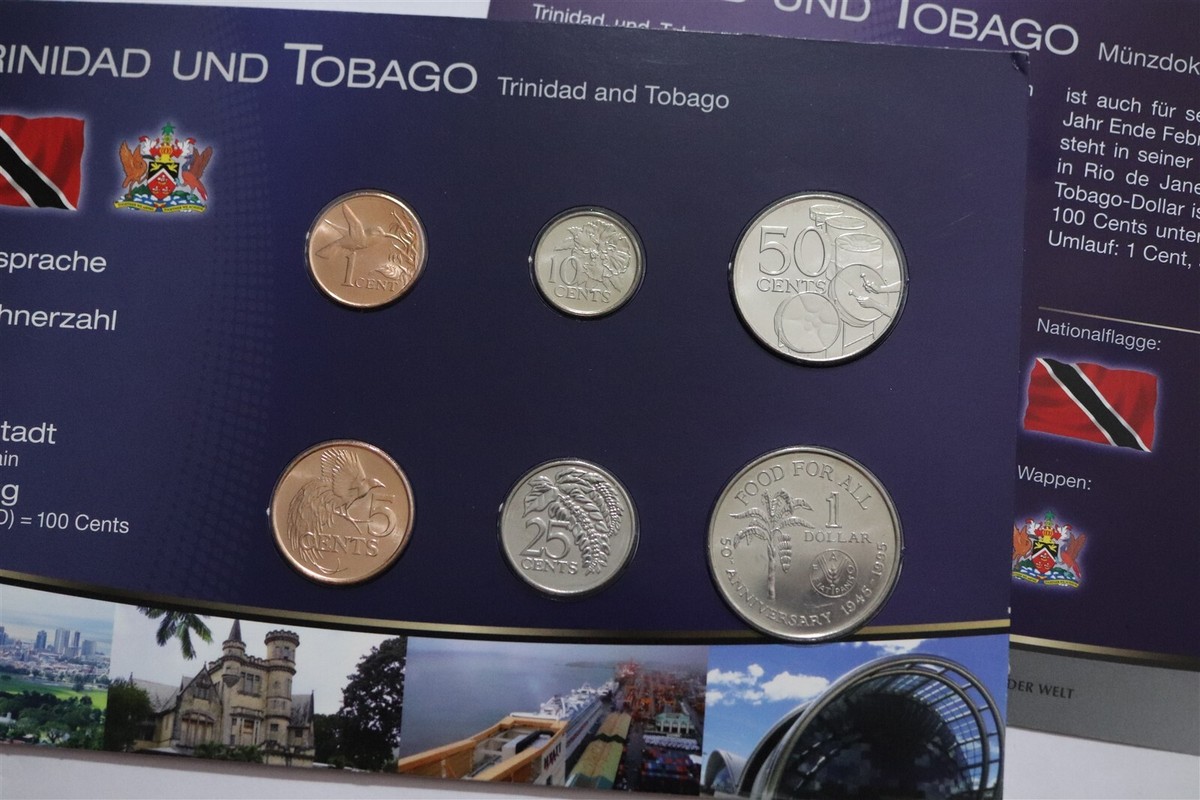 🧭 🇹🇹 TRINIDAD & TOBAGO MINT SET WITH COA B79 #79 | eBay
