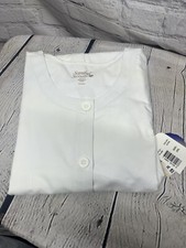 SANIBEL SCRUBS Medical/Dental Jacket White Lab Coat Womens 2XL New w/tags