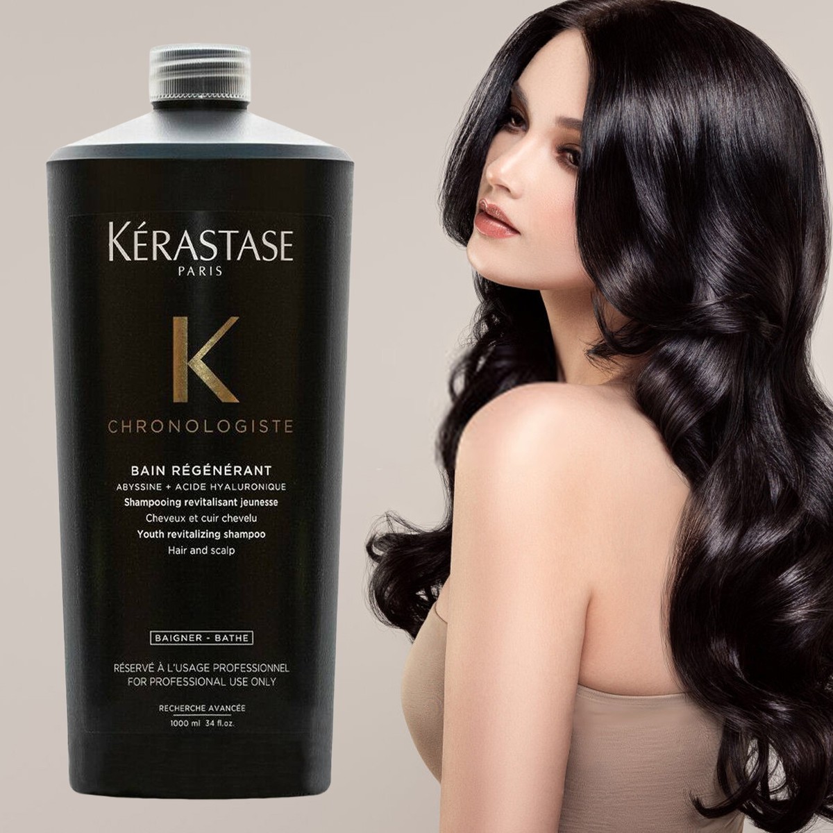 Kerastase Youth Revitalizing Shampoo 1000ml NEW Chronologiste Bain
