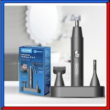 SET 3 IN 1 RASOIO RIFINITORE REGOLA BARBA A BATTERIE ELETTRICO PROFESSIONALE KIT