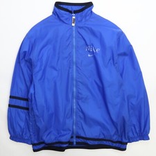Vintage Nike Windbreaker Light Jacket Womens Size XL Blue