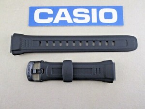 Casio WV-58A WV-58E WV-58J WV-58U WV-M60 black resin watch band strap  10243173 6641657079977 | eBay