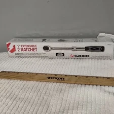 EZRED MR12 1/2" Drive Extendable Ratchet Chrome 12" to 17" 72T (F), New