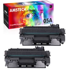 2 Toner fits for HP CE505A LaserJet P2055DN P2035 P2030 P2055X P2055D P2035N