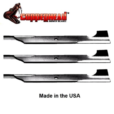 3pk Blades for Zero Turn Bad Boy 038-4826-00 MZ ZT CZT Maverick Outlaw 48'' Deck