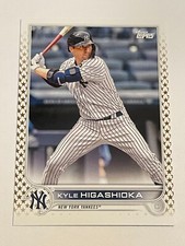 2022 Topps Baseball Gold Stars #292 - Kyle Higashioka - New York Yankees