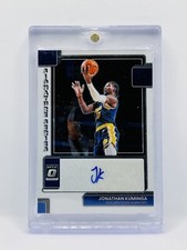 2022 Panini Donruss Optic Signature Series Jonathan Kuminga Auto #SS-JKM