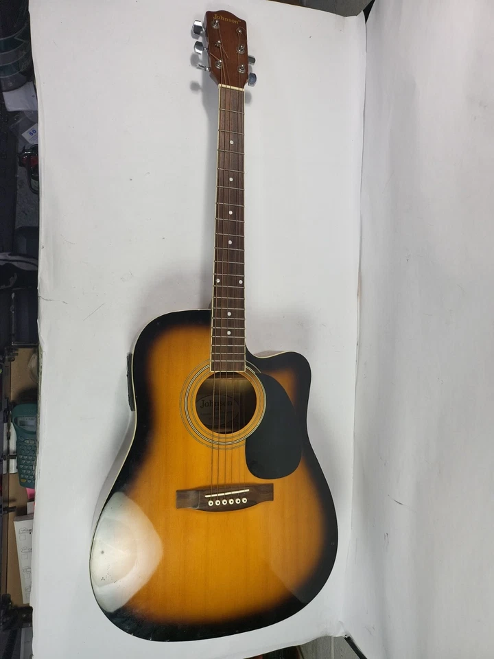 Guitarra eléctrica acústica Johnson - JSPA-4BEQ Foto 3 de 4