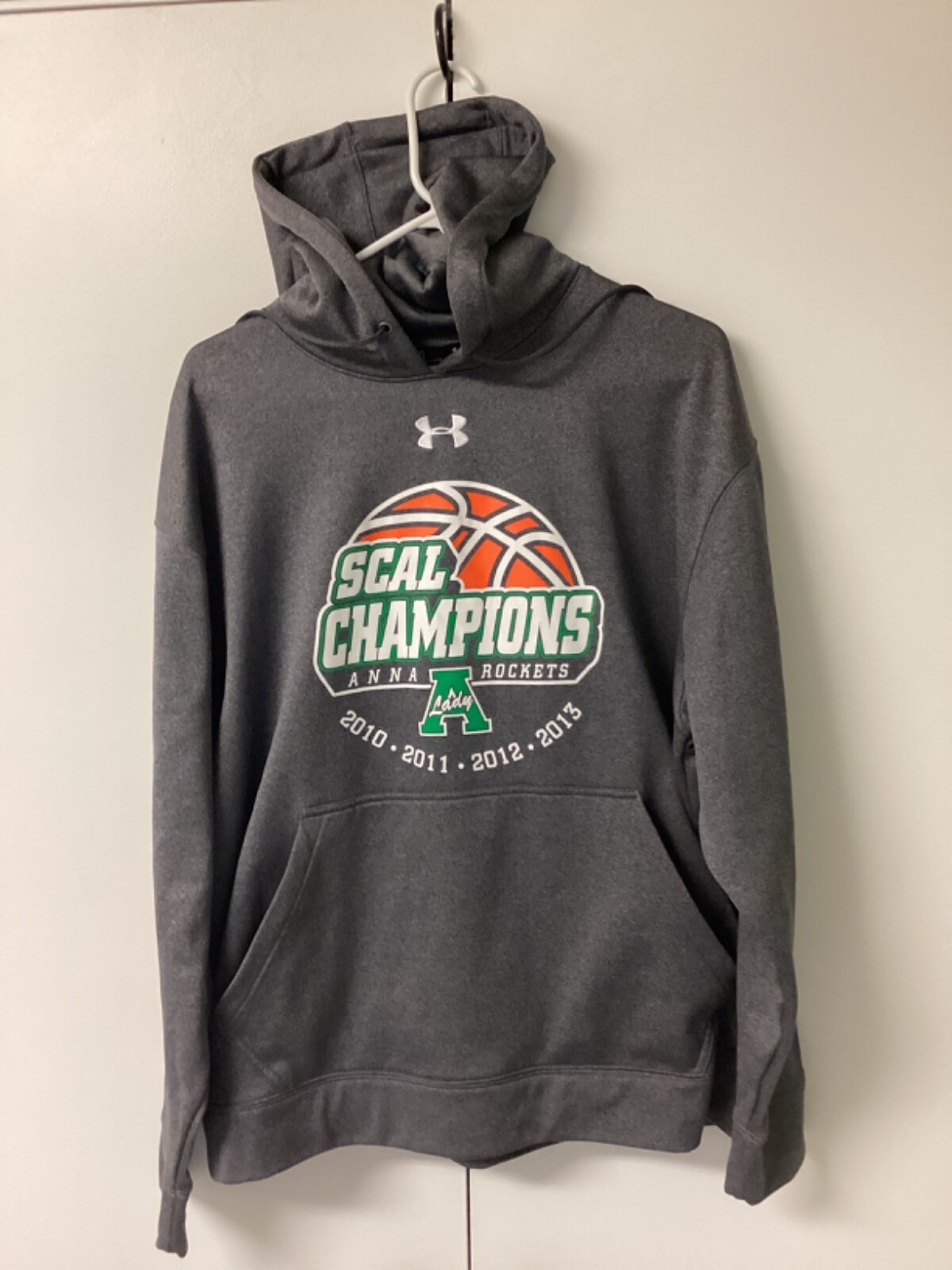 Anna (OH) High School Girls Championship Hoodie Size L Gem