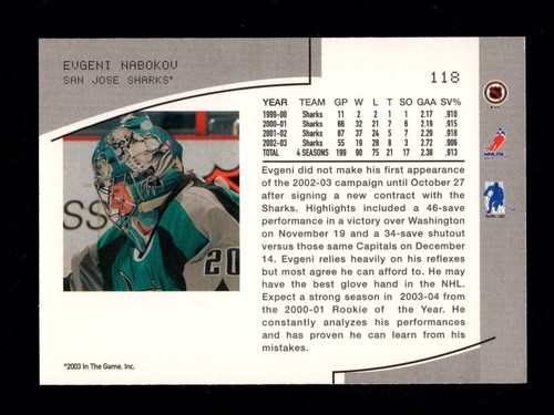 2003-04 Be A Player Memorabilia Base Hockey Cards You Pick From The List - Picture 37 of 75