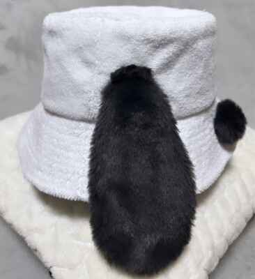 USJ Limited Snoopy Bucket Hat White Black Universal Studios Japan