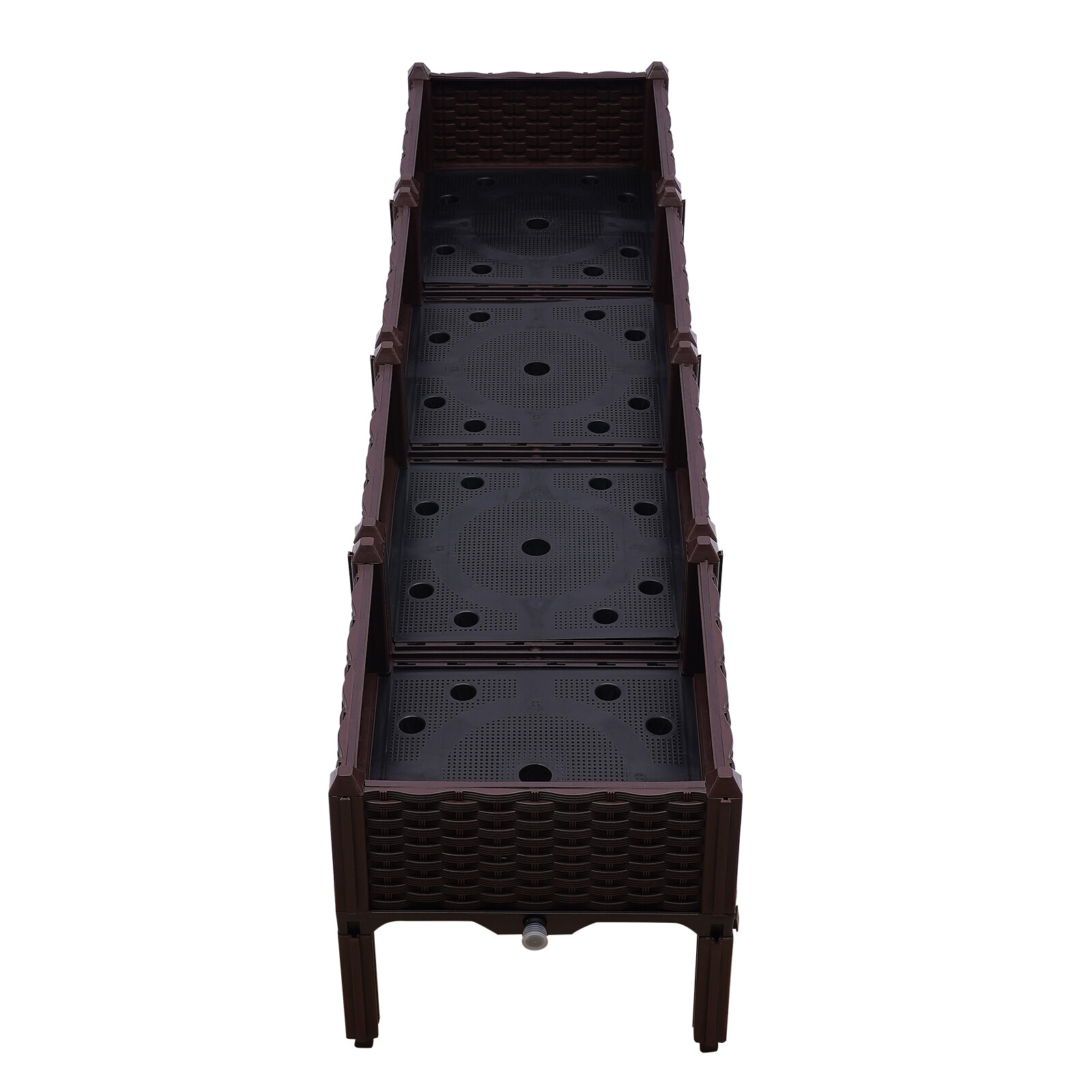 Outdoor Elevated Raised Garden Bed Planter Box with Legs for Vegetable/Flower