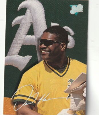 FREE SHIPPING-MINT-1993 Studio Dave Henderson #30 A'S